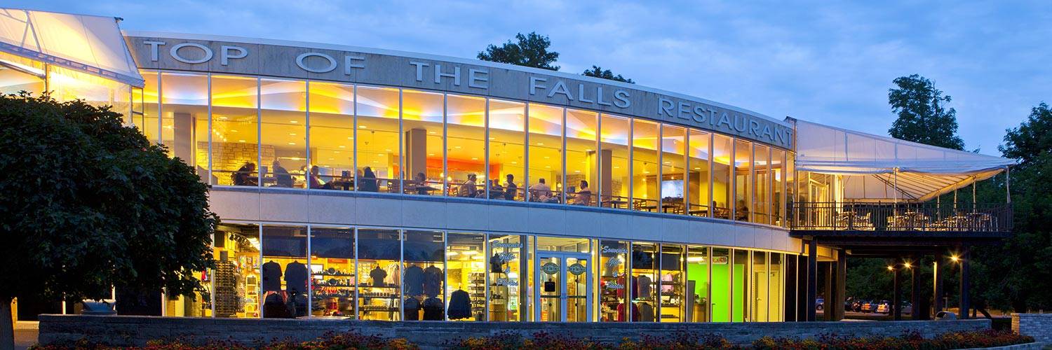 Top of the Falls Restaurant is located at Niagara Falls State Park