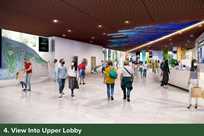 2023 Niagara Falls Visitor Center - View Into Upper Lobby