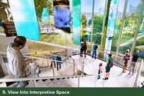 2023 Niagara Falls Visitor Center - View Into Interpretive Space